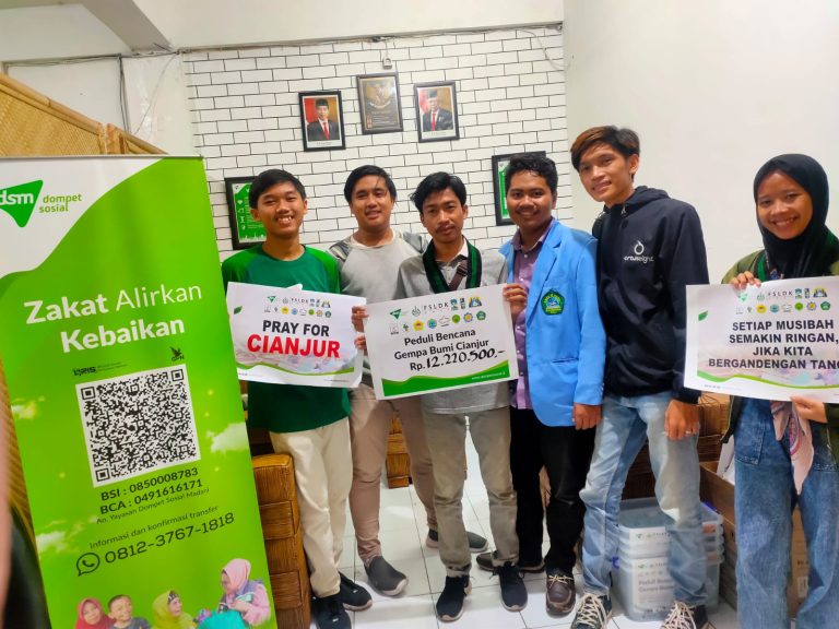 Aliansi Mahasiswa Bali Bersama DSM Galang Donasi Gempa Cianjur