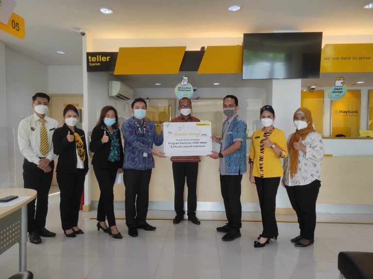 Maybank Syariah Santuni 100 Anak Yatim Duhafa Binaan DSM