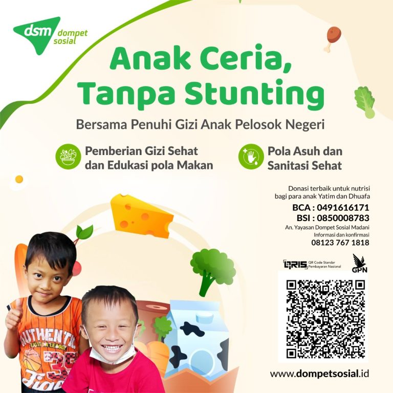 Penuhi Gizi, Anak Ceria Tanpa Stunting