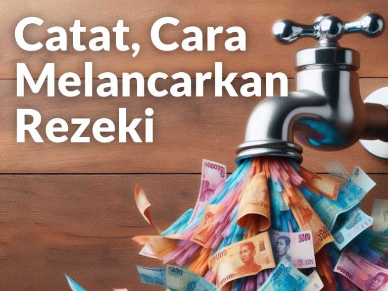 Catat, Cara Melancarkan Rezeki